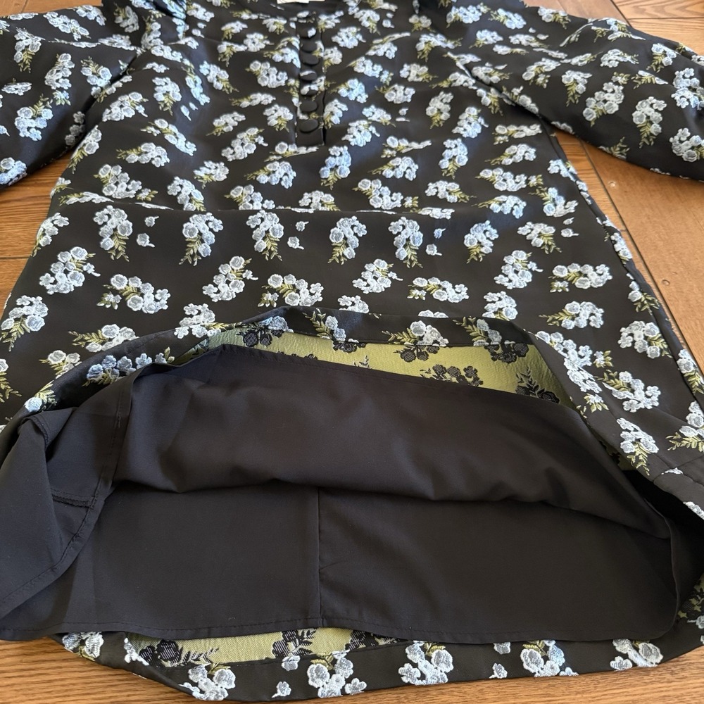 Tuckernuck Pomander Place Samantha Dress Small Jacquard Heirloom Floral - Picture 10 of 14
